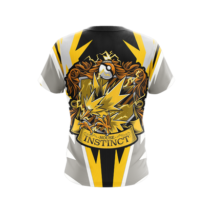Pokemon - House Instinct Unisex 3D T-shirt