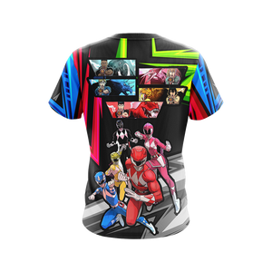 Power Rangers Unisex 3D T-shirt