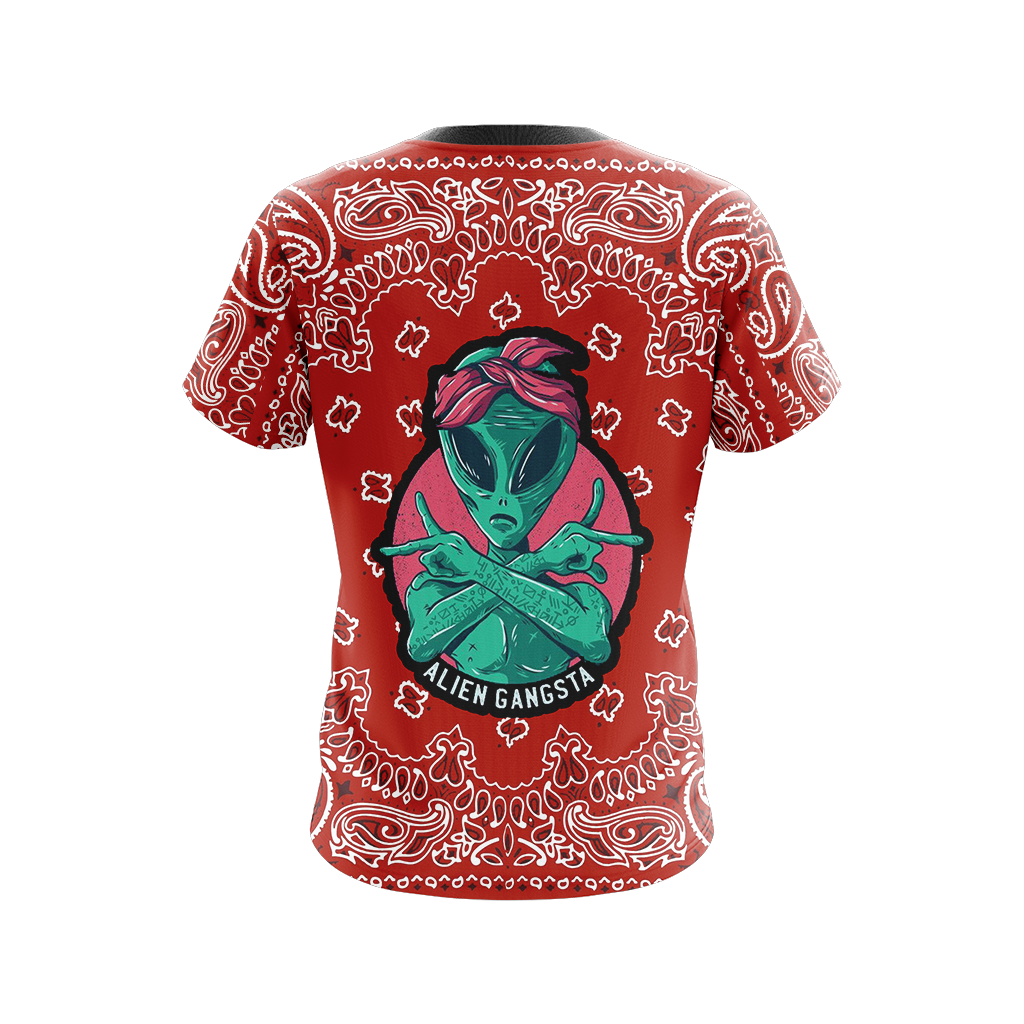 Alien Gangsta Unisex 3D T-shirt
