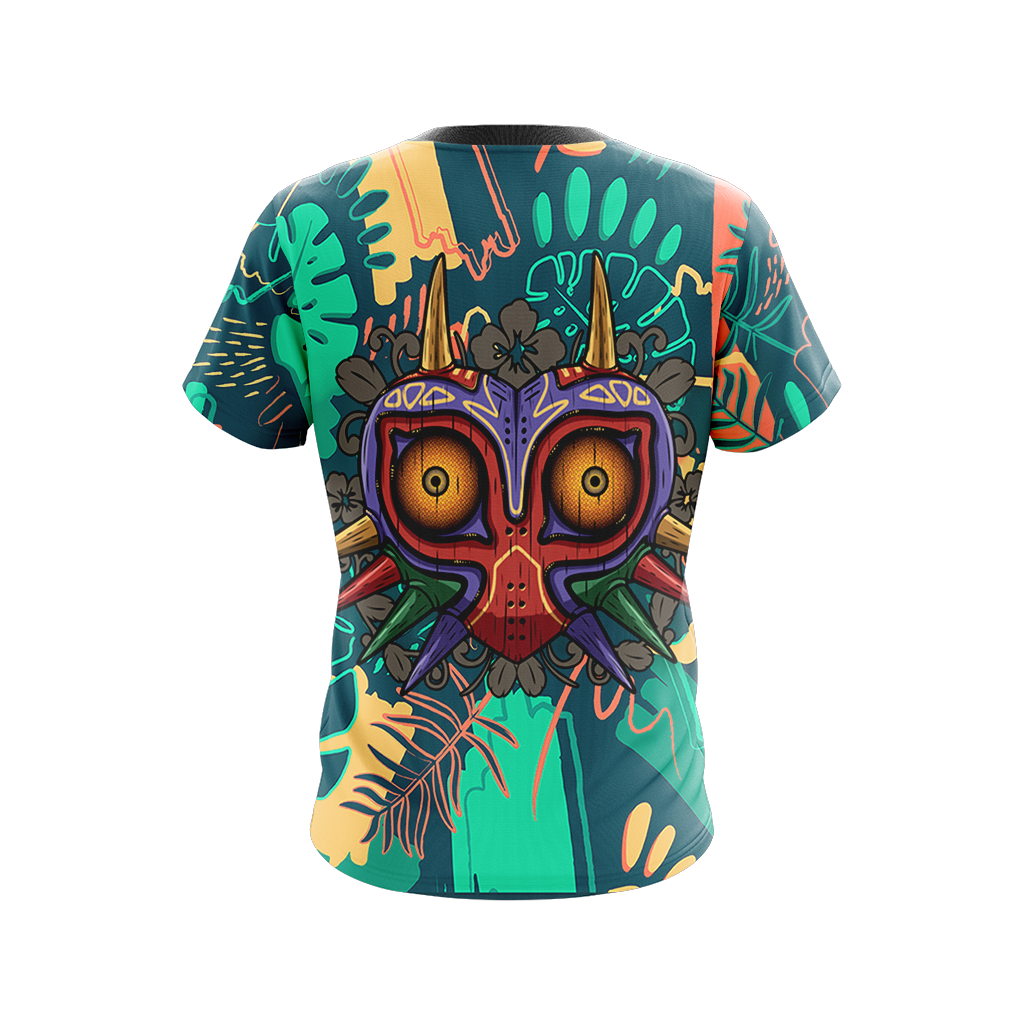 The Legend of Zelda - Majora's Mask Wood Unisex 3D T-shirt