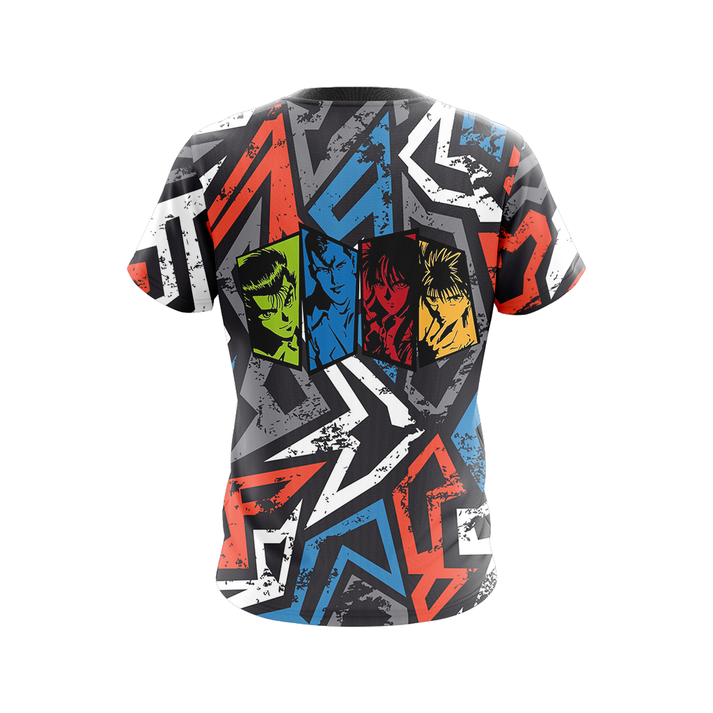 Yu Yu Hakusho Characters Unisex 3D T-shirt