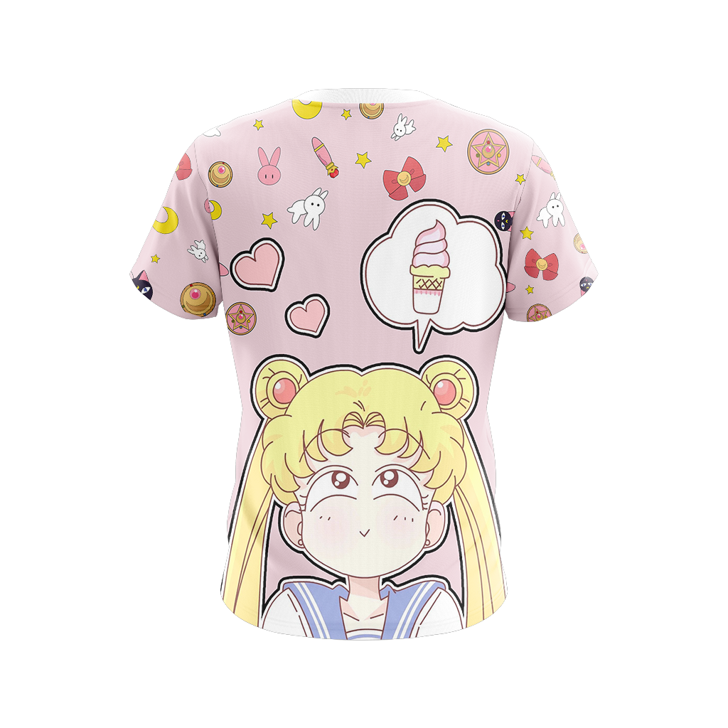 Sailor Moon Kawaii Unisex 3D T-shirt