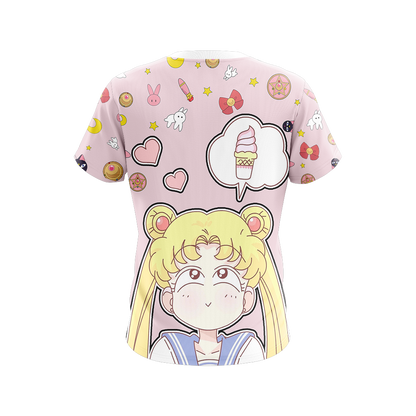 Sailor Moon Kawaii Unisex 3D T-shirt