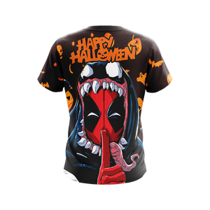 Deadpool x Spider Man - Halloween Unisex 3D T-shirt