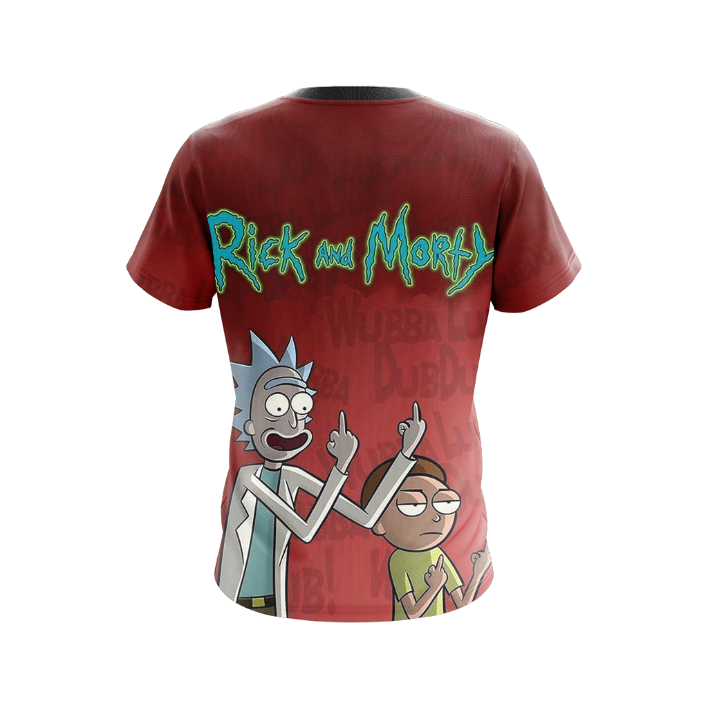 Rick and Morty New Look Worlds Unisex 3D T-shirt
