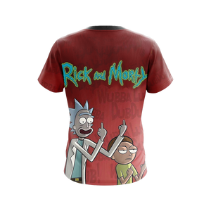 Rick and Morty New Look Worlds Unisex 3D T-shirt