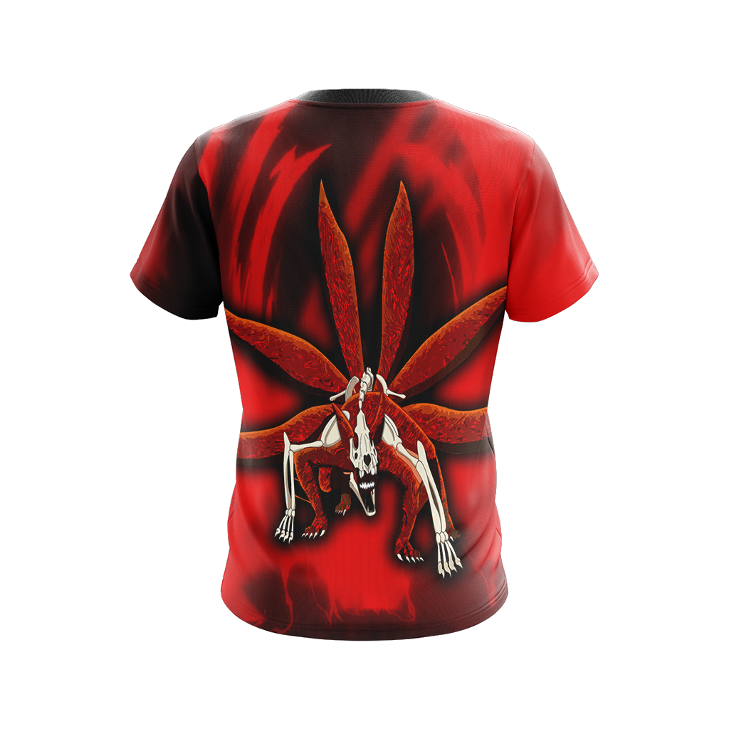 Naruto - Kyuubi 6 tails Unisex 3D T-shirt