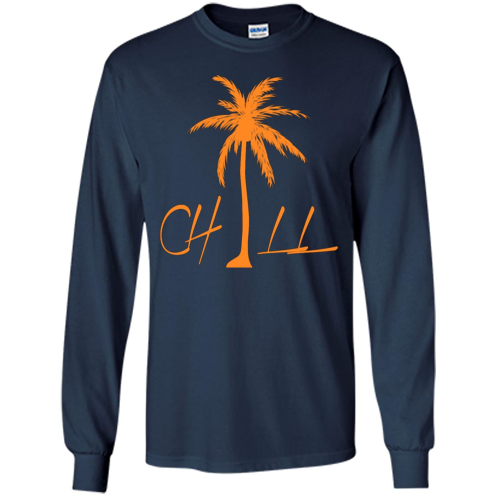 Chill T-shirt Summer Gift T-shirt Navy