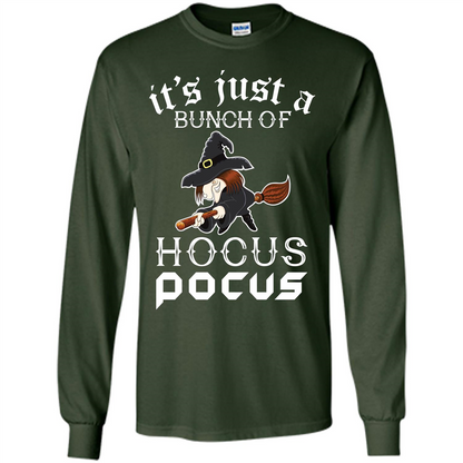 Movie T-shirt It’s Just A Bunch Of Hocus Pocus Forest Green