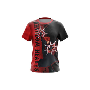 Kingdom Hearts II - Axel Unisex 3D T-shirt