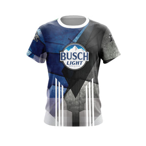 Busch Light Beer Unisex 3D T-shirt