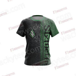 Harry Potter - Slytherin House Wacky Style New Unisex 3D T-shirt