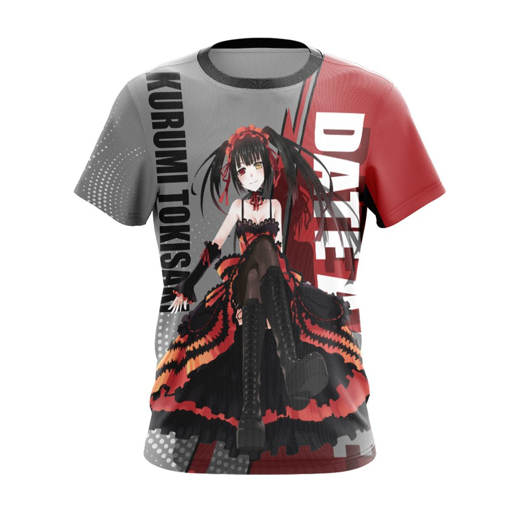 Date A Live Kurumi Tokisaki 3D T-shirt