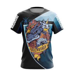 Digimon - Friendship Unisex 3D T-shirt