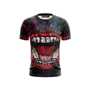 Joker Mouth Unisex 3D T-shirt