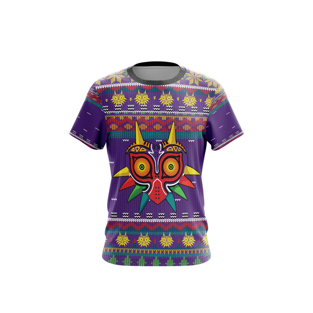 The Legend of Zelda: Majora Knitting Style Unisex 3D T-shirt