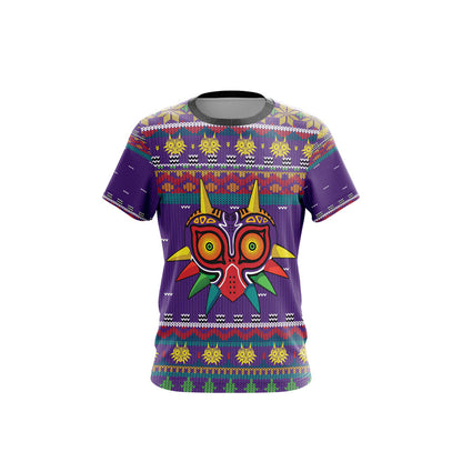 The Legend of Zelda: Majora Knitting Style Unisex 3D T-shirt