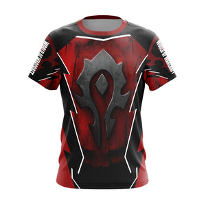 World Of Warcraft - For The Horde Unisex 3D T-shirt