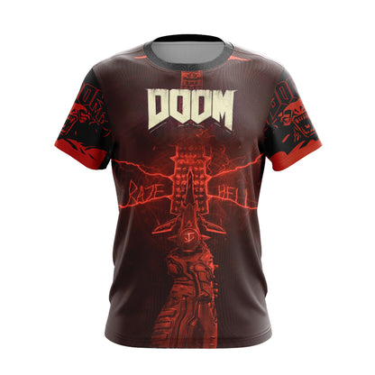 Doom New Look Unisex 3D T-shirt