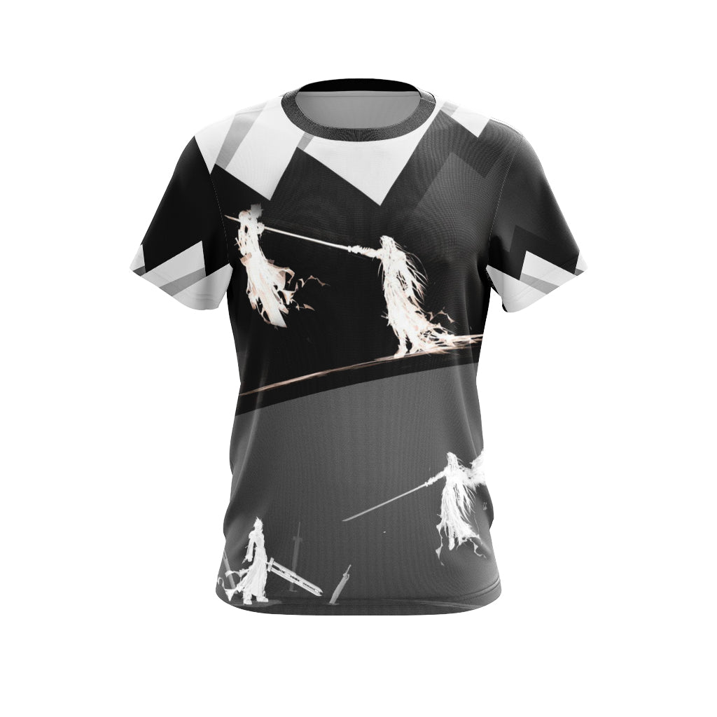 Final Fantasy 7 - Sephiroth v Cloud Unisex 3D T-shirt