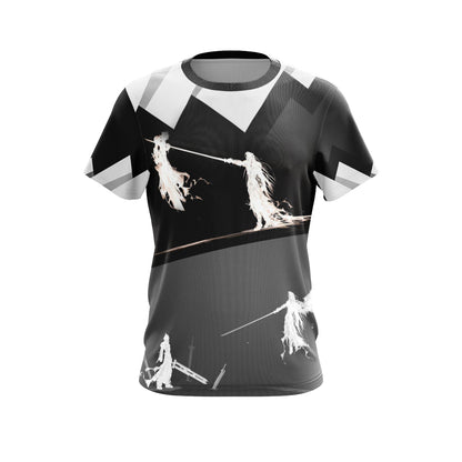 Final Fantasy 7 - Sephiroth v Cloud Unisex 3D T-shirt