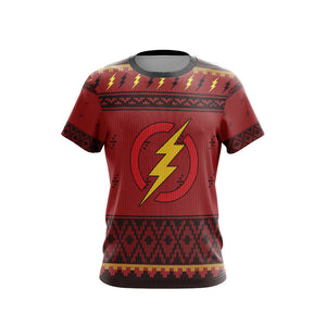 The Flash Knitting Style Unisex 3D T-shirt