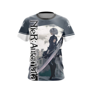 Nier Automata Unisex 3D T-shirt