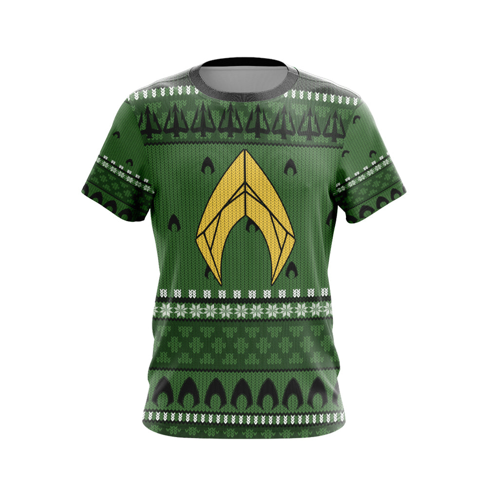 Aquaman Knitting Style Unisex 3D T-shirt