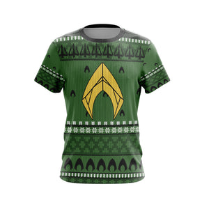 Aquaman Knitting Style Unisex 3D T-shirt