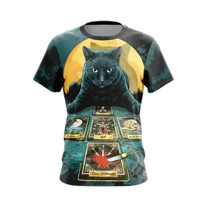 Cat Reader Unisex 3D T-shirt