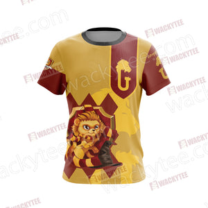Harry Potter - Gryffindor House New Wackystyle Unisex 3D T-shirt