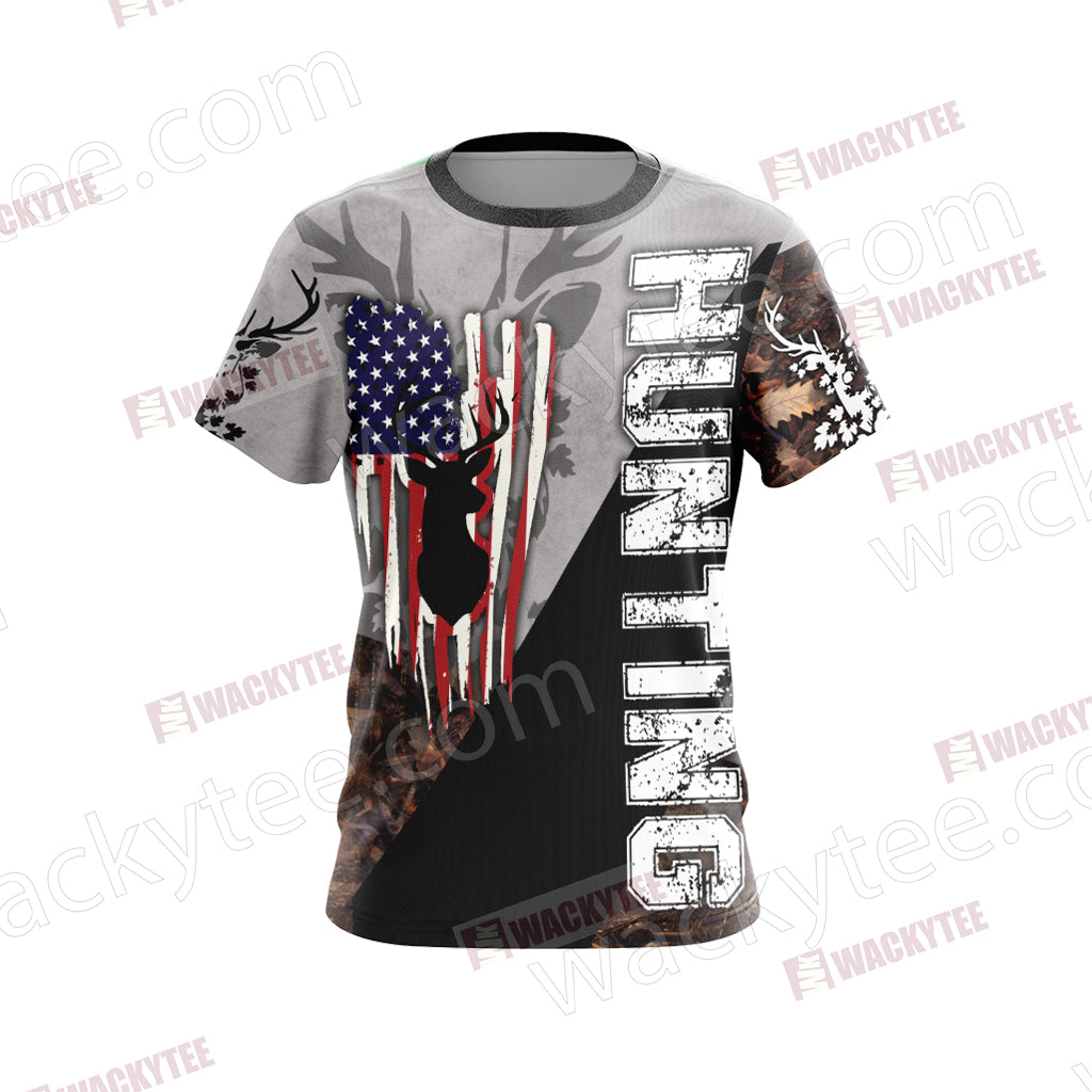 Hunting New Look Unisex 3D T-shirt