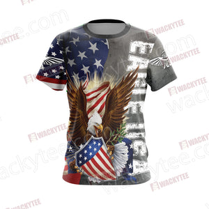 Eagle USA Unisex 3D T-shirt