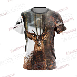 Hunting Passion - Deer  Unisex 3D T-shirt