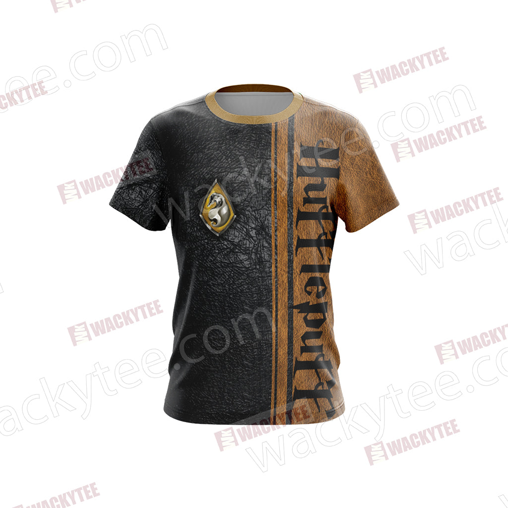 Harry Potter - Hufflepuff House Wacky Style New Unisex 3D T-shirt