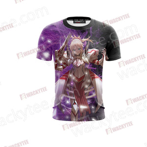 Saber Of Red Unisex 3D T-shirt