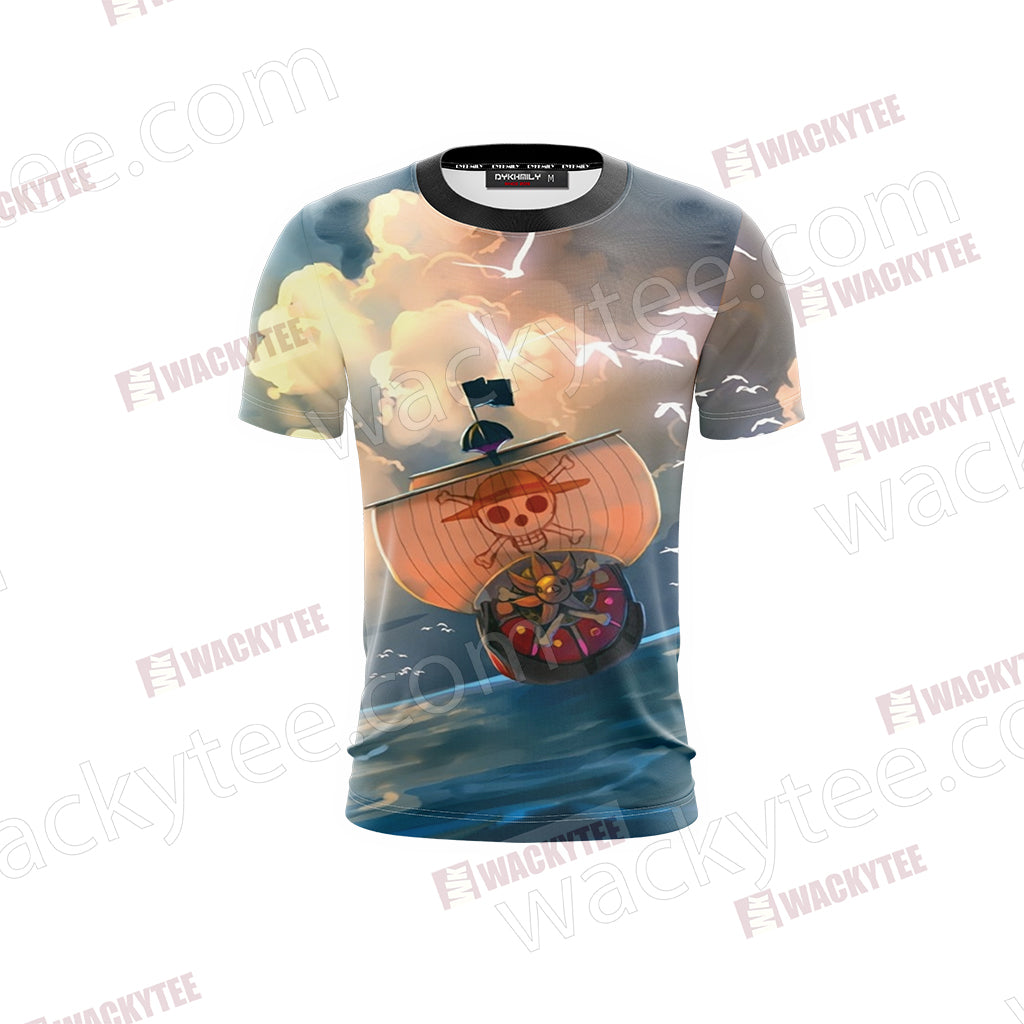 One Piece Going Merry Unisex 3D T-shirt