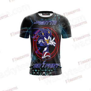 Sonic The Hedgehog Unisex 3D T-shirt