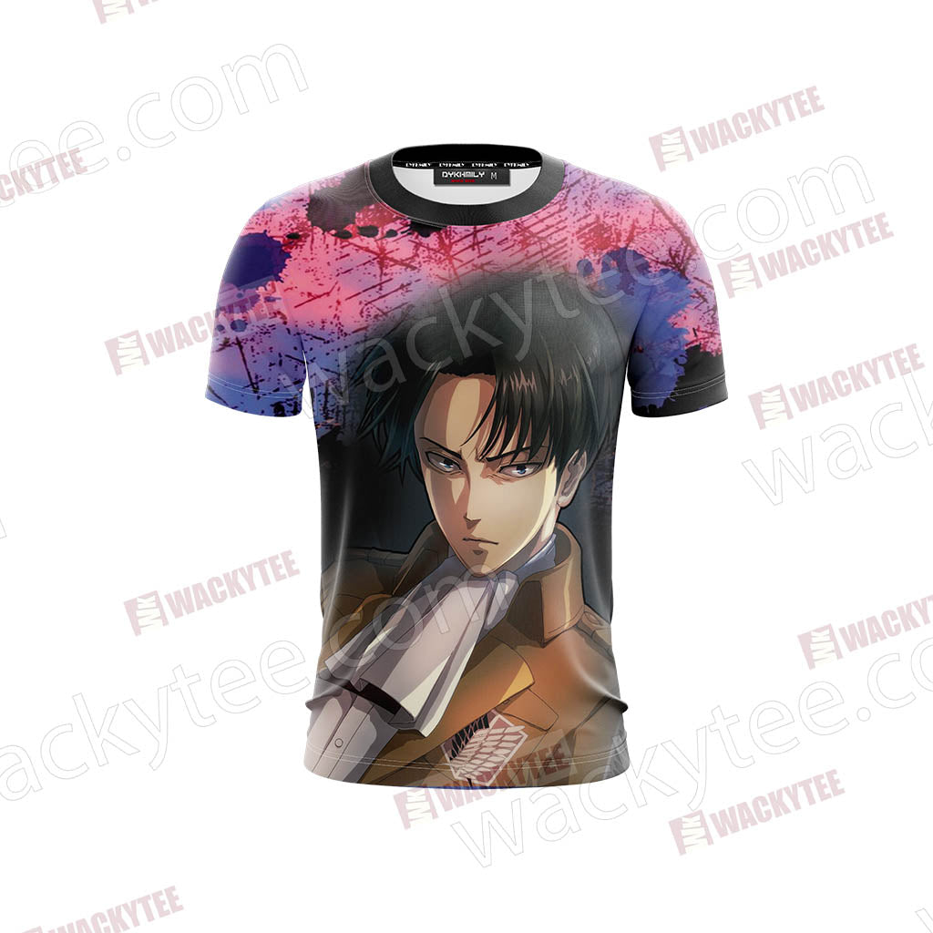 Attack On Titan: Levi New Look Unisex 3D T-shirt