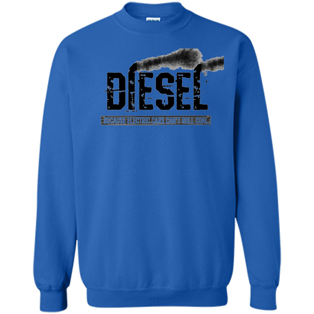 Diesel Rolling Coal T-Shirt Black Smoke Lifted Truck T-Shirt Royal