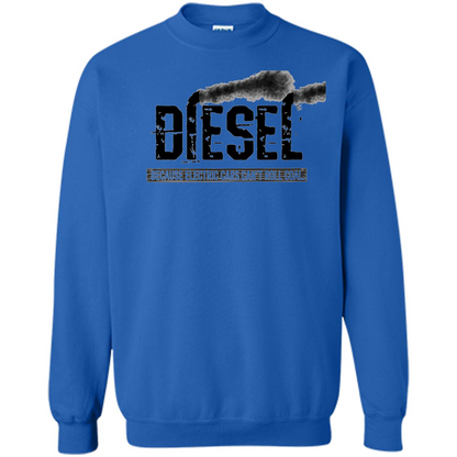 Diesel Rolling Coal T-Shirt Black Smoke Lifted Truck T-Shirt Royal