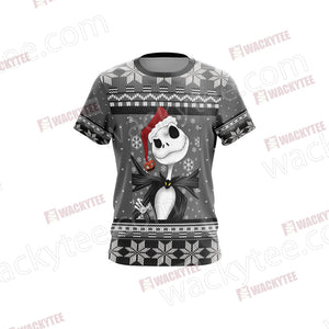 Nightmare Before Christmas - We wish you a scary christmas Unisex 3D T-shirt