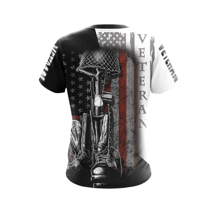 Veteran New Look Unisex 3D T-shirt