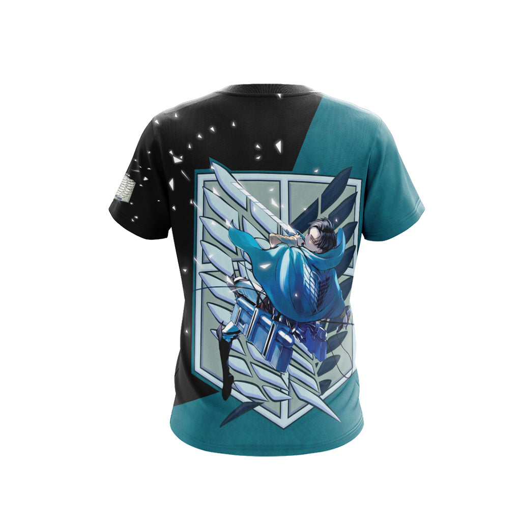 Attack On Titan - Levi New Look Unisex 3D T-shirt