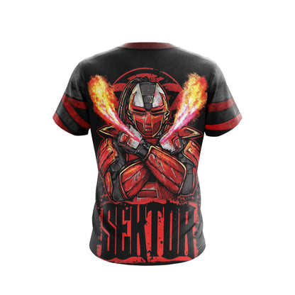 Mortal Kombat Sektor Unisex 3D T-shirt