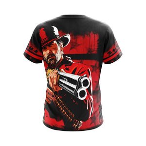 Red Dead Redemption 2 New Version Unisex 3D T-shirt