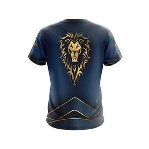 World Of Warcraft - Alliance races crest Unisex 3D T-shirt