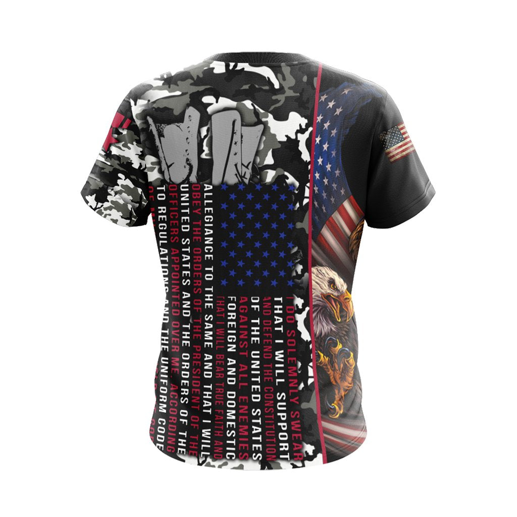 Veteran 3D T-shirt