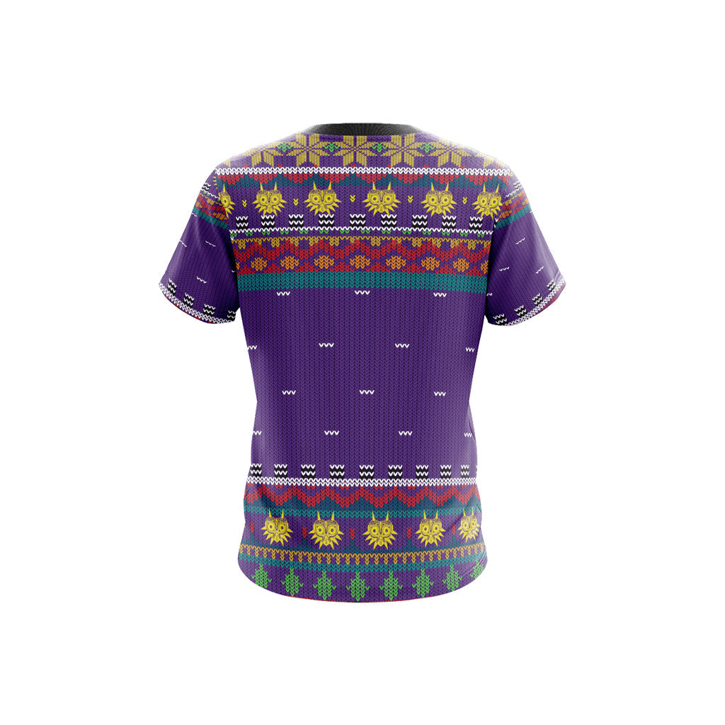The Legend of Zelda: Majora Knitting Style Unisex 3D T-shirt