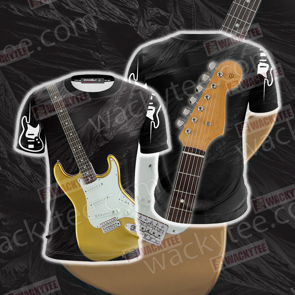 Fender Guitar Unisex 3D T-shirt